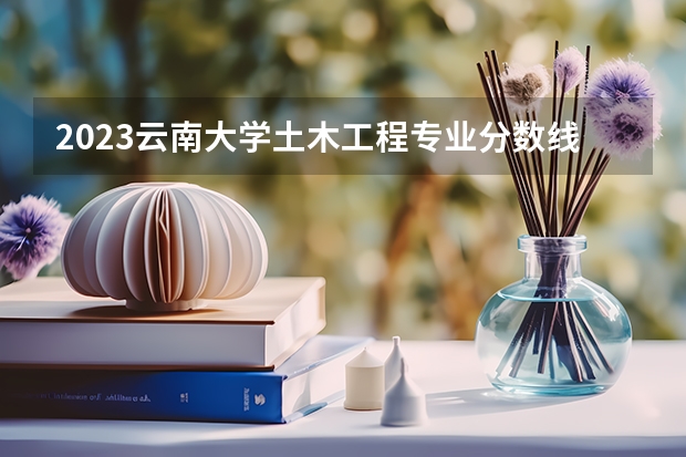2023云南大学土木工程专业分数线是多少 土木工程专业历年分数线总汇