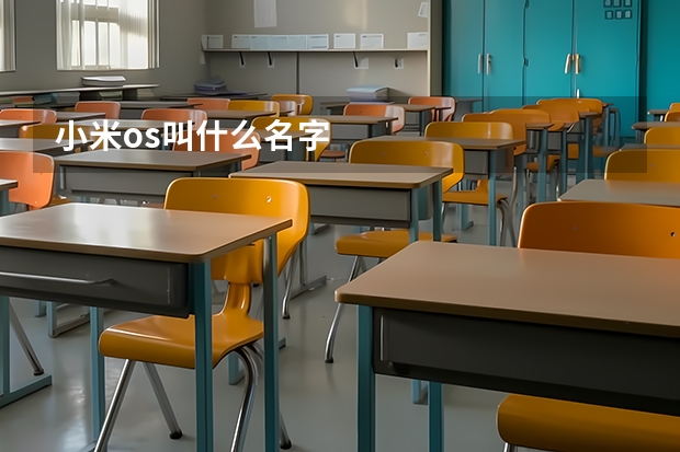 小米os叫什么名字
