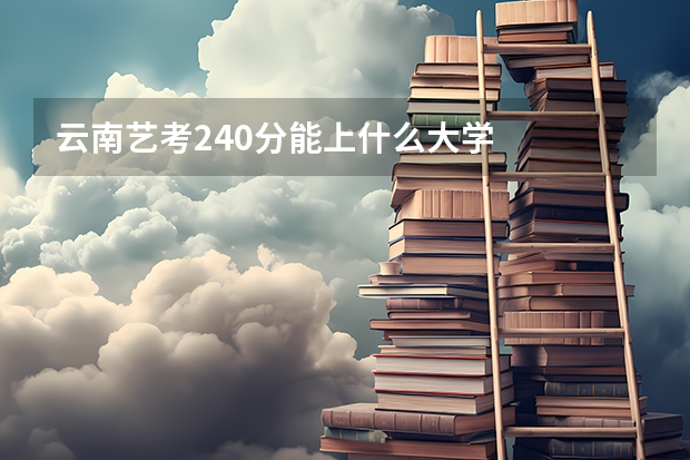 云南艺考240分能上什么大学