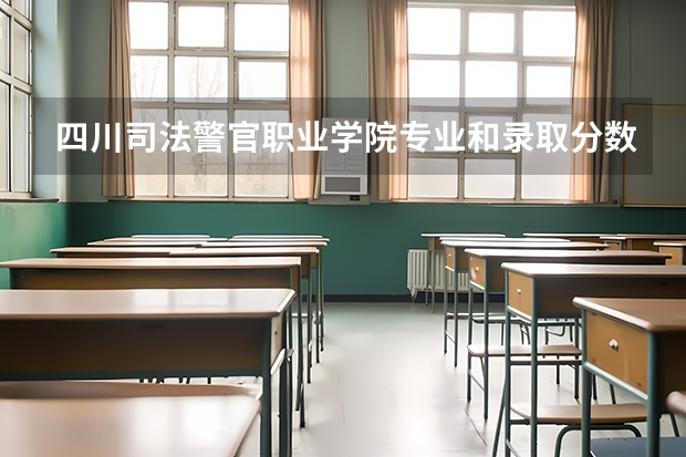 四川司法警官职业学院专业和录取分数线介绍