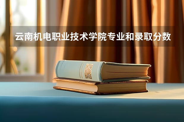 云南机电职业技术学院专业和录取分数线介绍