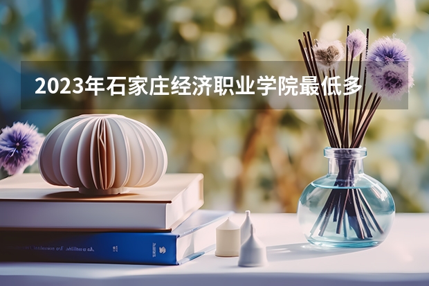 2023年石家庄经济职业学院最低多少分能录取(2024录取分数线预测)