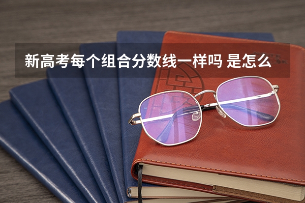新高考每个组合分数线一样吗 是怎么定的