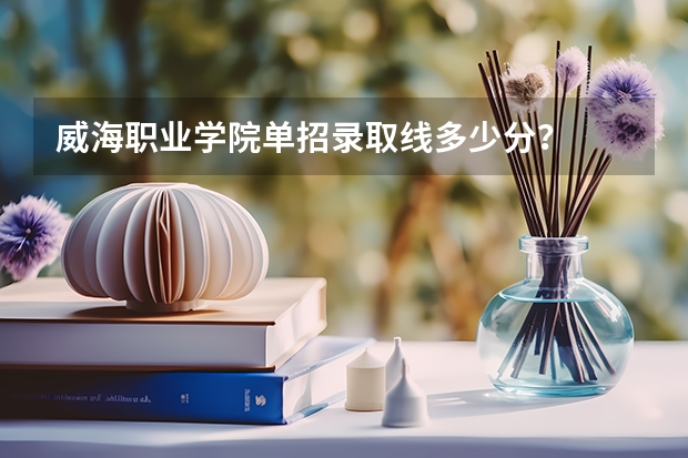 威海职业学院单招录取线多少分？