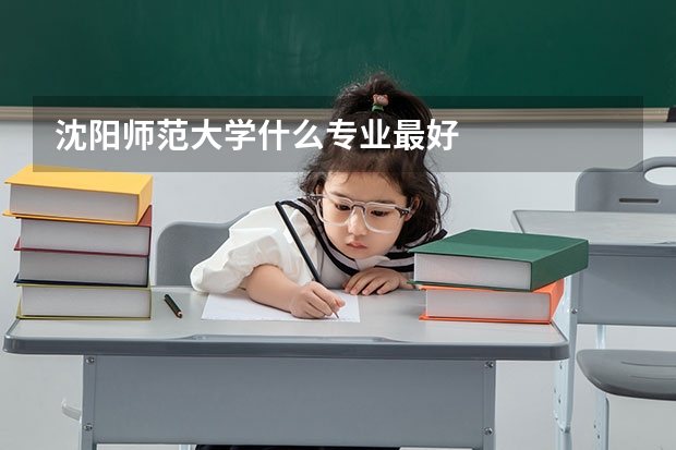 沈阳师范大学什么专业最好