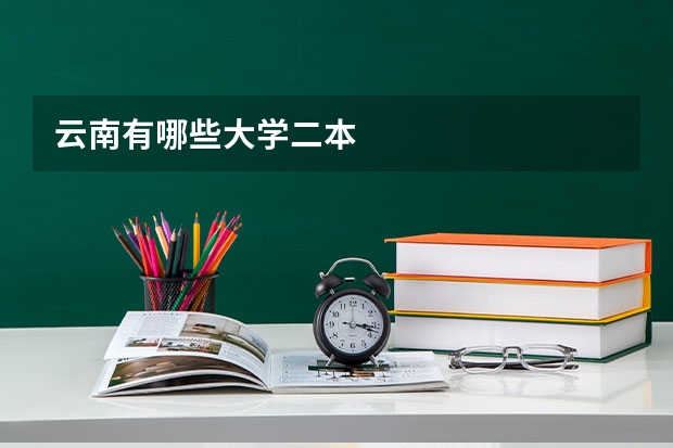 云南有哪些大学二本