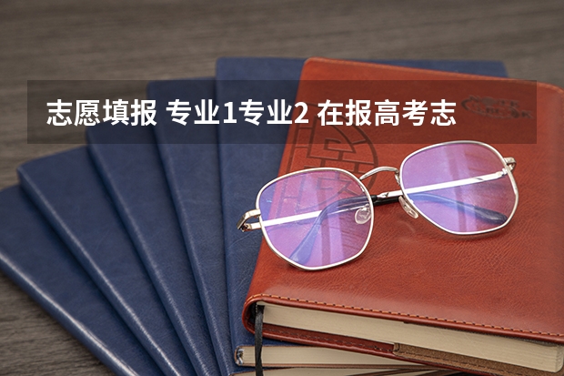 志愿填报 专业1专业2 在报高考志愿中，一个学校的专业01,02,03等的区别在哪？大学录取专业代号02