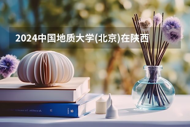 2024中国地质大学(北京)在陕西招生计划人数