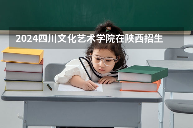 2024四川文化艺术学院在陕西招生计划人数