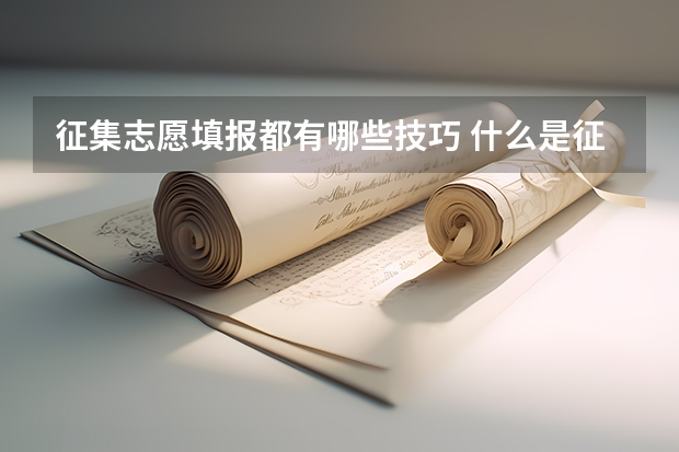 征集志愿填报都有哪些技巧 什么是征集志愿?填报时有哪些注意事项?