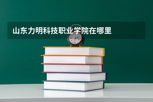 山东力明科技职业学院在哪里