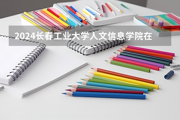 2024长春工业大学人文信息学院在河北招生计划人数