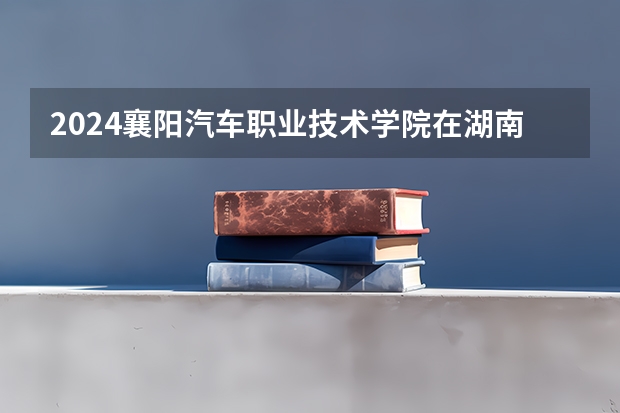 2024襄阳汽车职业技术学院在湖南招生计划人数