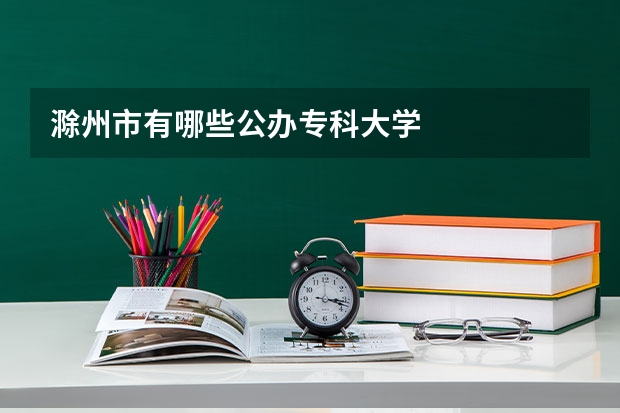 滁州市有哪些公办专科大学