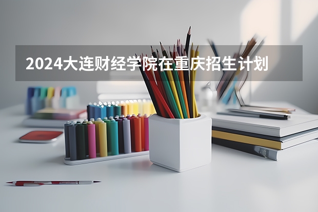 2024大连财经学院在重庆招生计划人数