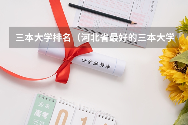 三本大学排名（河北省最好的三本大学排名）