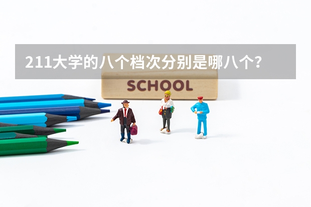 211大学的八个档次分别是哪八个?为什么这样划分?