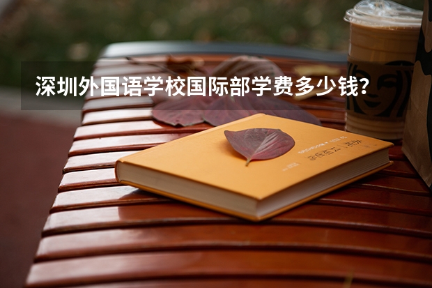 深圳外国语学校国际部学费多少钱？