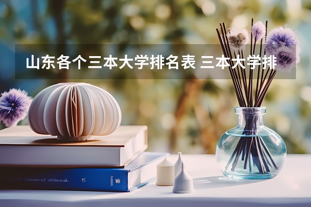 山东各个三本大学排名表 三本大学排名榜 全国最好的三本学校