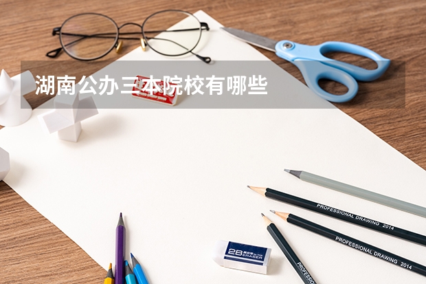 湖南公办三本院校有哪些