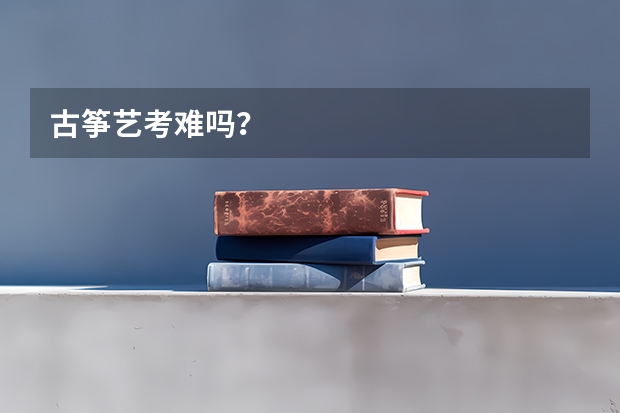 古筝艺考难吗？