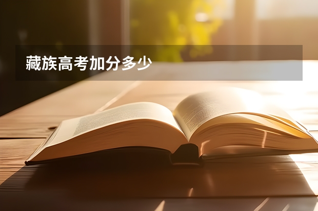 藏族高考加分多少