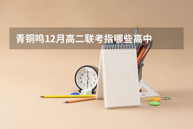 青铜鸣12月高二联考指哪些高中