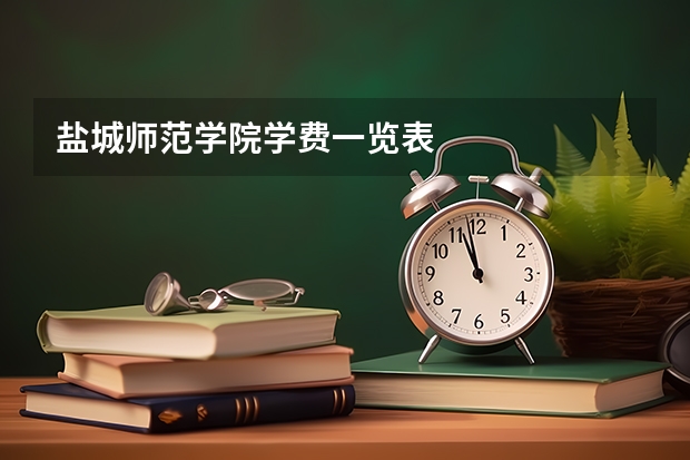 盐城师范学院学费一览表