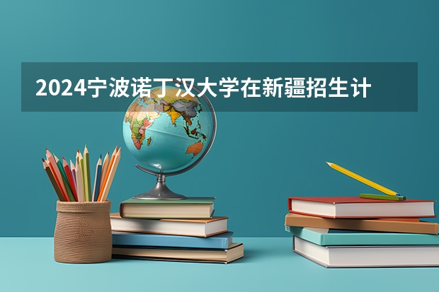 2024宁波诺丁汉大学在新疆招生计划