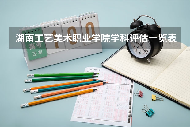 湖南工艺美术职业学院学科评估一览表