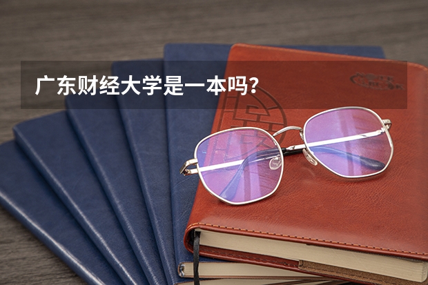 广东财经大学是一本吗？