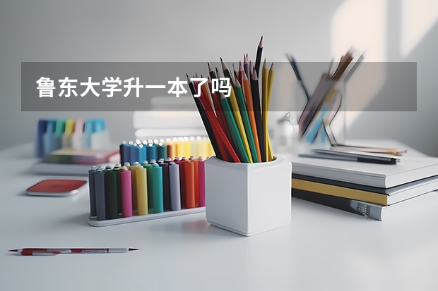 鲁东大学升一本了吗