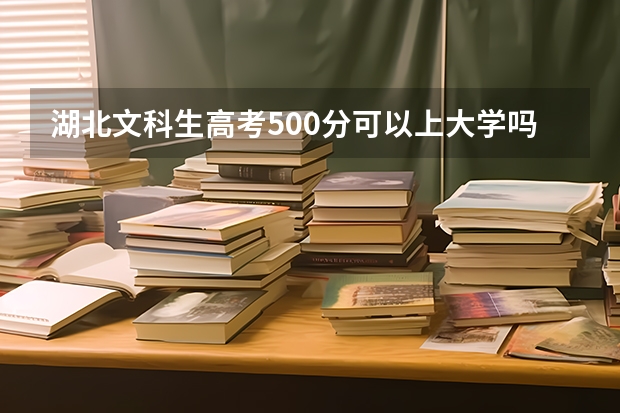湖北文科生高考500分可以上大学吗？