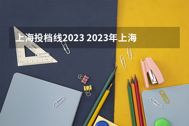 上海投档线2023 2023年上海中考投档线