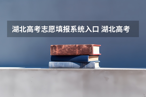 湖北高考志愿填报系统入口 湖北高考志愿模拟系统,湖北高考志愿模拟填报网址